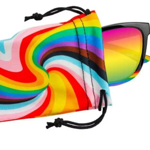 Knockaround Premiums Rainbow on My Parade Polarized Sunglasses, Unisex, New main image 4